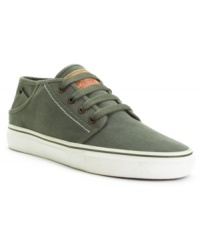 A cool classic with signature denim details keep these Levi's men's sneakers a cut above the competition. A cool classic with signature denim details keep these Levi's men's sneakers a cut above the competition.