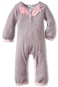 Splendid Littles Baby-girls Infant Mini Thermal Stripe Romper, Pink Ribbon, 18-24 Months Splendid Littles Baby-girls Infant Mini Thermal Stripe Romper, Pink Ribbon, 18-24 Months