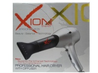 xion Energy Professional Hair Dryer With Diffuser. Ergonomics, Beauty, Balance, Technology. Low EMF. Quiet speed motor. Ionic. 2-speed. Ceramic heater. Light weight. Ergonomically designed. xion Energy Professional Hair Dryer With Diffuser. Ergonomics, Beauty, Balance, Technology. Low EMF. Quiet speed motor. Ionic. 2-speed. Ceramic heater. Light weight. Ergonomically designed.