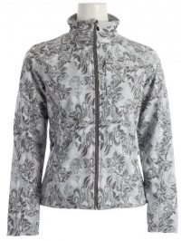 The North Face Apex Bionic Jacket High Rise Grey Vine Print Womens The North Face Apex Bionic Jacket High Rise Grey Vine Print Womens