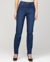 Your new everyday pair: Style&co.'s ultra-affordable jeans looks great in a relaxed, straight-leg fit and perfectly-faded blue wash! Your new everyday pair: Style&co.'s ultra-affordable jeans looks great in a relaxed, straight-leg fit and perfectly-faded blue wash!