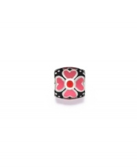 Fill you bracelet or necklace with your favorite things. This flower charm is crafted in sterling silver and enamel. Donatella is a playful collection of charm bracelets and necklaces that can be personalized to suit your style! Available exclusively at Macy's. Fill you bracelet or necklace with your favorite things. This flower charm is crafted in sterling silver and enamel. Donatella is a playful collection of charm bracelets and necklaces that can be personalized to suit your style! Available exclusively at Macy's.