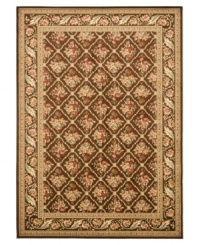 Safavieh encapsulates the beauty and detail of time-honored Persian designs in the intricate Lyndhurst area rug. Crafted from soft polypropylene, this rug radiates timeless allure with the added convenience of easy-care construction. (Clearance)