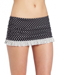 Kenneth Cole Reaction Women's Diva Dot Ruched Skirted Pant Kenneth Cole Reaction Women's Diva Dot Ruched Skirted Pant