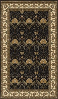 Momeni Persian Garden PERGAPG-12CHR5080 Charcoal Rug
