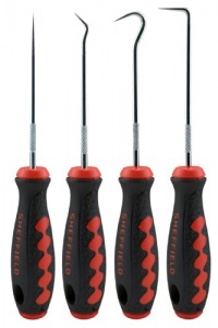 Sheffield Tools 58780 Hook And Pick Set, 4 Piece