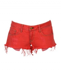 Wild Fox Womens Overdyed Friday Night Cutoff Denim Shorts Wild Fox Womens Overdyed Friday Night Cutoff Denim Shorts