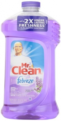 Mr. Clean Multi-surfaces Liquid with Febreze Freshness, Lavender Vanilla and Comfort, 40-Ounce Mr. Clean Multi-surfaces Liquid with Febreze Freshness, Lavender Vanilla and Comfort, 40-Ounce