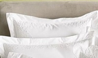 Martha Stewart Trousseau Clover Euro Sham Floral Trim Martha Stewart Trousseau Clover Euro Sham Floral Trim