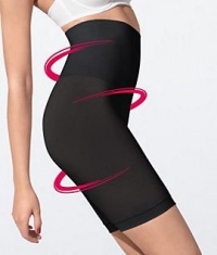 Wolford Velvet Medium Control High-Waist Shorts, S, Black Wolford Velvet Medium Control High-Waist Shorts, S, Black