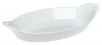 Pillivuyt Porcelain 10-by-6-1/4-Inch Oval-Eared Dish Pillivuyt Porcelain 10-by-6-1/4-Inch Oval-Eared Dish