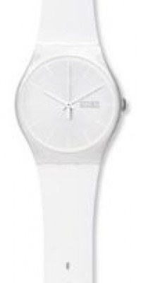 Swatch Originals White Rebel Mens Watch SUOW701 Swatch Originals White Rebel Mens Watch SUOW701