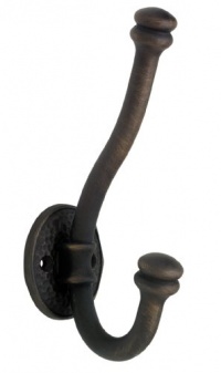 Brainerd B45002Y-OB-CP Jumbo Hammered Hook, Oil Rubbed Bronze Brainerd B45002Y-OB-CP Jumbo Hammered Hook, Oil Rubbed Bronze