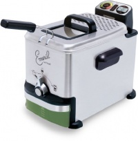 Emeril by T-fal FR7015001 2.65-Pound / 3.3-Liter Stainless Steel Digital Immersion Deep Fryer with Easy Clean System, Silver Emeril by T-fal FR7015001 2.65-Pound / 3.3-Liter Stainless Steel Digital Immersion Deep Fryer with Easy Clean System, Silver