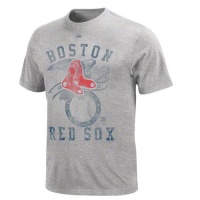 MLB Boston Red Sox Concentration Short Sleeve Basic Tee Men's MLB Boston Red Sox Concentration Short Sleeve Basic Tee Men's