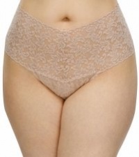 Hanky Panky Plus Size Signature Lace Retro Thong Hanky Panky Plus Size Signature Lace Retro Thong