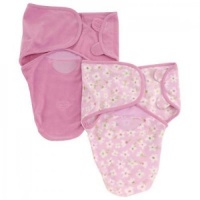 Summer Infant 2 Pack Microfleece Swaddleme, Pink Summer Infant 2 Pack Microfleece Swaddleme, Pink