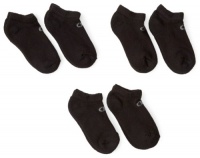 Champion Boys 8-20 Six Pack No Show Socks, Black, Medium Champion Boys 8-20 Six Pack No Show Socks, Black, Medium