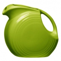 Fiesta 67-1/4-Ounce Large Disk Pitcher, Lemongrass Fiesta 67-1/4-Ounce Large Disk Pitcher, Lemongrass