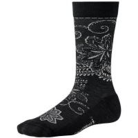 Smartwool Women's Floral Scroll Crew Sock Smartwool Women's Floral Scroll Crew Sock
