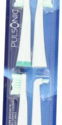 Oral-B Pulsonic Replacement Electric Toothbrush Head 4 Count