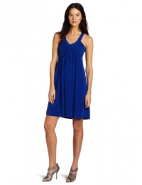 Calvin Klein Women's Fit N Flare Dress, Sapphire, 8 Calvin Klein Women's Fit N Flare Dress, Sapphire, 8