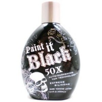 Millenium Tanning New Paint It Black Auto-darkening Dark Tanning Lotion, 50X, 13.5 Ounce