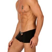 Mens Sexy Mesh Black Pimp Boxer Brief Underwear by Gregg Homme Size Large Mens Sexy Mesh Black Pimp Boxer Brief Underwear by Gregg Homme Size Large