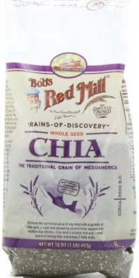 Bob's Red Mill Chia Seeds, 16-Ounce Bags (Pack of 4)