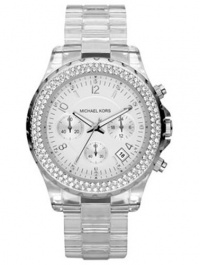Michael Kors Quartz, Clear Band White Dial - Women's Watch MK5337 Michael Kors Quartz, Clear Band White Dial - Women's Watch MK5337