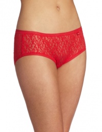 Josie by Natori Women's Cutie Lace Brief with Keyhole Detail Josie by Natori Women's Cutie Lace Brief with Keyhole Detail