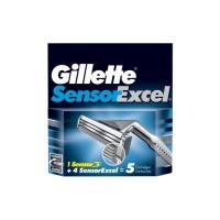 Gillette Sensorexcel Cartridges 5 Count (Pack of 2) Gillette Sensorexcel Cartridges 5 Count (Pack of 2)