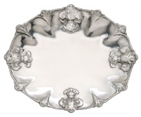 Arthur Court Fleur De Lis 10-by 12-Inch Oval Tray Arthur Court Fleur De Lis 10-by 12-Inch Oval Tray
