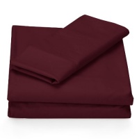 Perry Ellis Sheet Set, Microfiber, Lingonberry, Twin Perry Ellis Sheet Set, Microfiber, Lingonberry, Twin