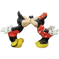 Westland Giftware Mickey InspEARations Kissing Mickey and Minnie 4-1/4-Inch Magnetic Salt and Pepper Shakers Westland Giftware Mickey InspEARations Kissing Mickey and Minnie 4-1/4-Inch Magnetic Salt and Pepper Shakers