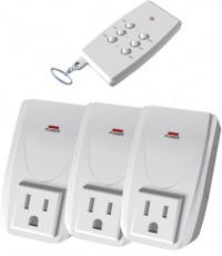 Stanley 31164 Indoor Wireless Remote Control with Single Transmitter, White, 3-Pack Stanley 31164 Indoor Wireless Remote Control with Single Transmitter, White, 3-Pack
