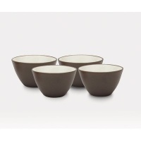 Noritake 4-Inch Colorwave Bowl, Chocolate, Set of 4 Noritake 4-Inch Colorwave Bowl, Chocolate, Set of 4