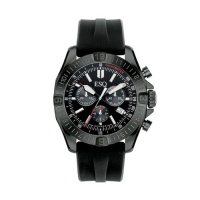 ESQ by Movado Men's 7301356 Stratus Chronograph Black IP Black Rubber Strap Watch ESQ by Movado Men's 7301356 Stratus Chronograph Black IP Black Rubber Strap Watch