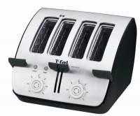 T-fal TT7461002A Avante Deluxe 4-Slice Toaster with Bagle Function, Black T-fal TT7461002A Avante Deluxe 4-Slice Toaster with Bagle Function, Black