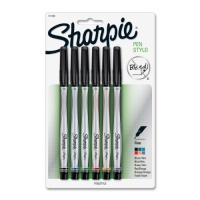 Sharpie Pen Fine Point Pen, 6 Colored Pens (1751690) Sharpie Pen Fine Point Pen, 6 Colored Pens (1751690)