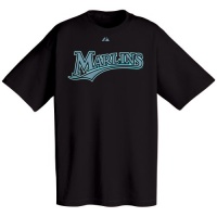 Florida Marlins Official Wordmark Short Sleeve T-Shirt Florida Marlins Official Wordmark Short Sleeve T-Shirt