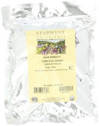 Starwest Botanicals Organic Cumin Seed, 1-pound Bag Starwest Botanicals Organic Cumin Seed, 1-pound Bag