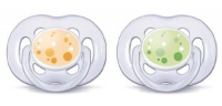 Philips AVENT BPA Free Contemporary Freeflow Pacifier, 6-18 Months, 2-Count, Colors and Designs May Vary Philips AVENT BPA Free Contemporary Freeflow Pacifier, 6-18 Months, 2-Count, Colors and Designs May Vary