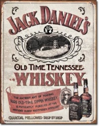 Jack Daniels - Sippin Whiskey Tin Sign 16 X 12.5 Jack Daniels - Sippin Whiskey Tin Sign 16 X 12.5