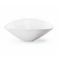 Portmeirion Sophie Conran White Small Salad Bowl Portmeirion Sophie Conran White Small Salad Bowl