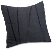 Calvin Klein Home Raffia Zig Zag European Sham, Ash Calvin Klein Home Raffia Zig Zag European Sham, Ash
