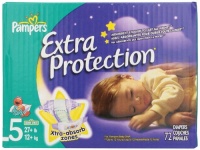 Pampers Extra Protection Diapers Size 5 Super Pack 72 Count Pampers Extra Protection Diapers Size 5 Super Pack 72 Count