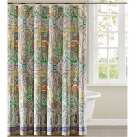 Echo Scarlf Paisley Shower Curtain - Multi - 72x72 Echo Scarlf Paisley Shower Curtain - Multi - 72x72