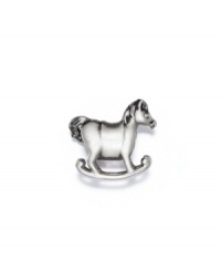 The whimsical rocking horse bead sweetens the look of your bracelet, in gleaming sterling silver. Donatella is a playful collection of charm bracelets and necklaces that can be personalized to suit your style! Available exclusively at Macy's.