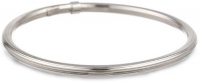 Sterling Silver Textured Slip-On Bangle Bracelet, 7 Sterling Silver Textured Slip-On Bangle Bracelet, 7